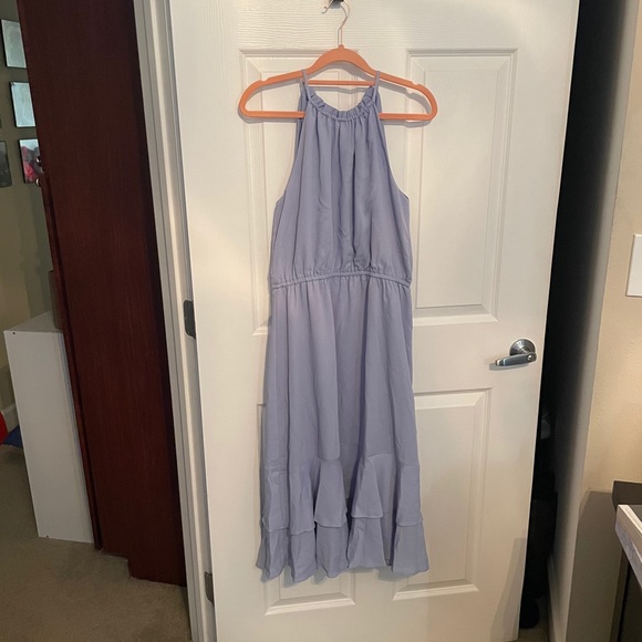 Blue Midi Dress Ann Taylor - Picture 2 of 4